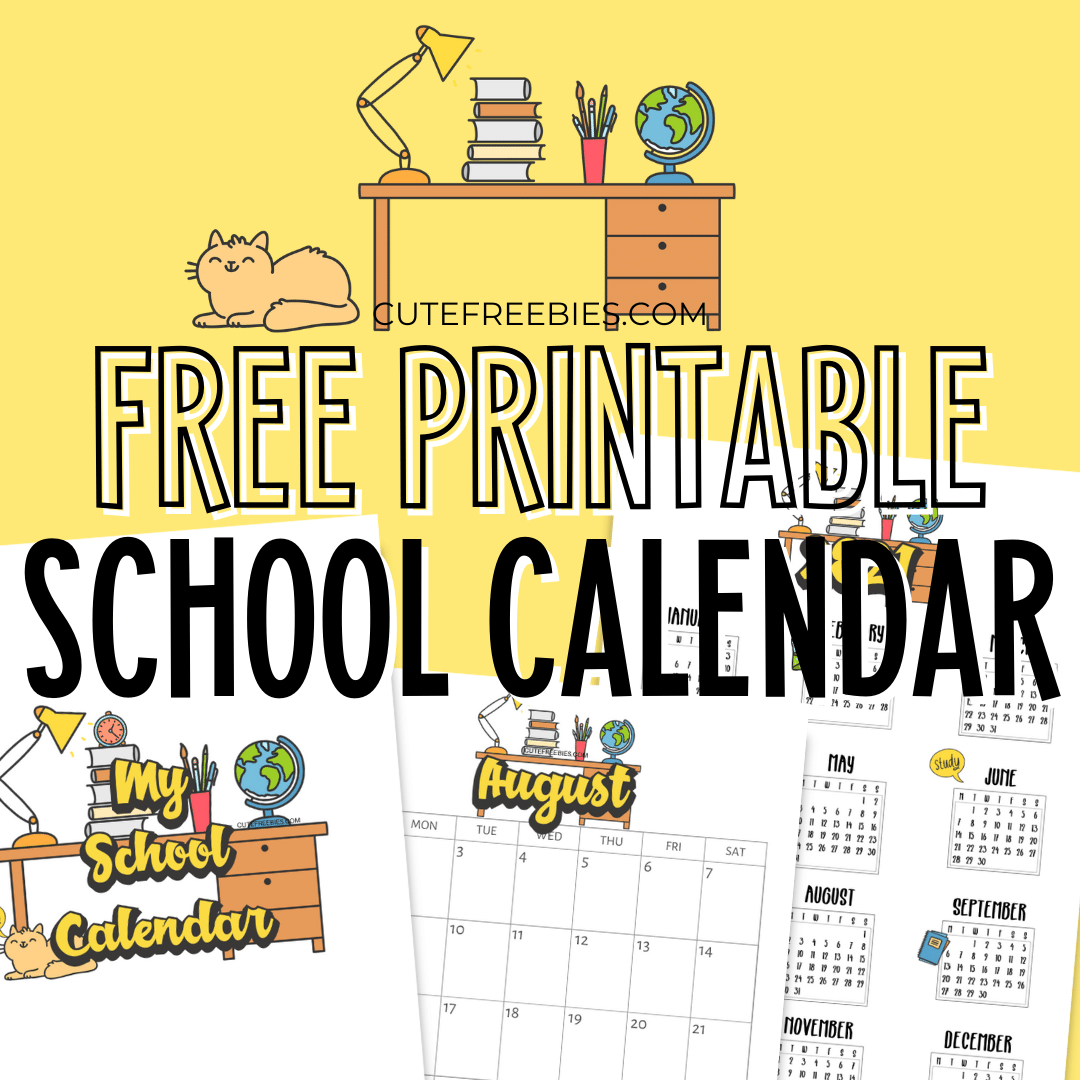 2025 And 2026 School Calendar Printable Free