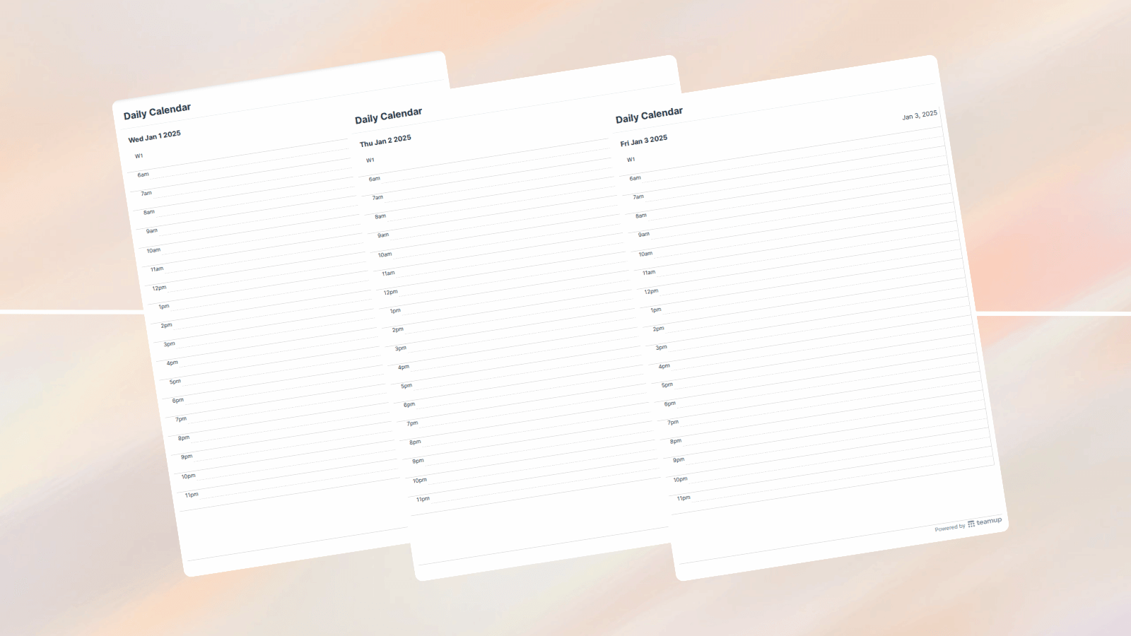 2025 Blank Calendars Download And Print For Easy Organization Teamup 2025 Blank Calendars Download And Print For Easy Organization Teamup
