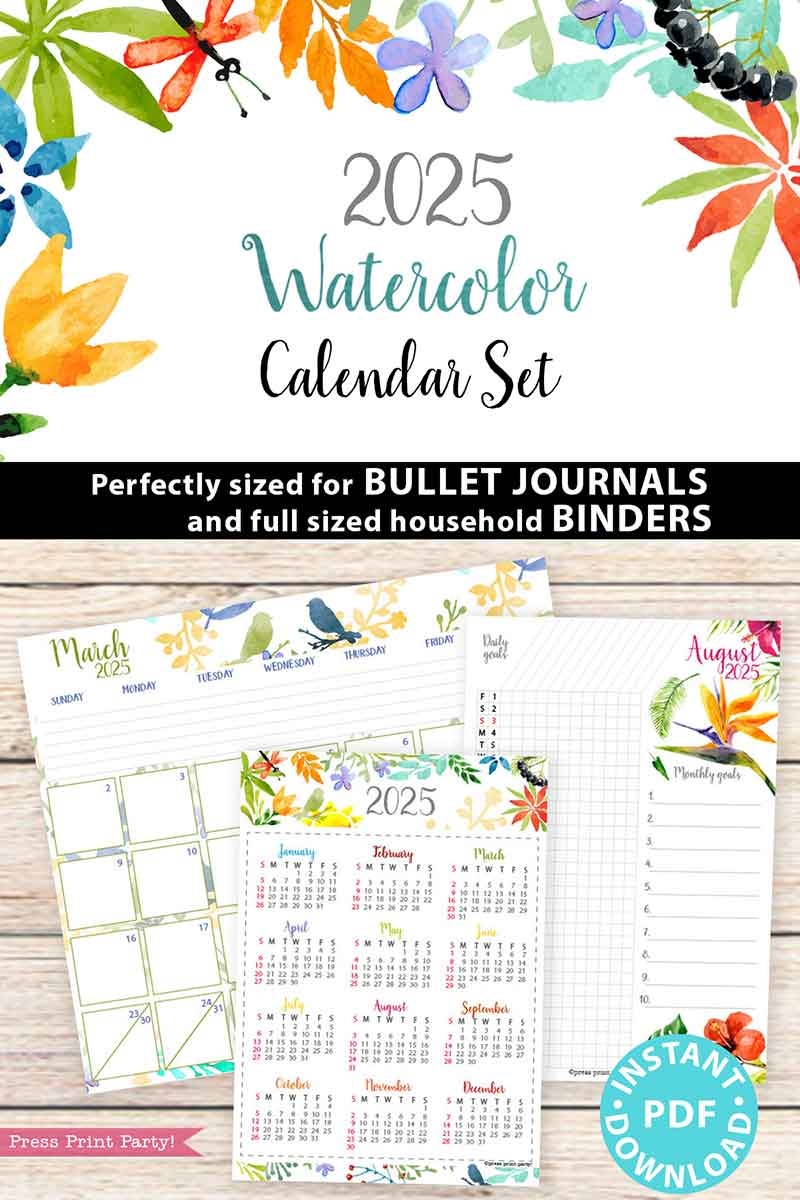 Images Of Bullet Journal Mini Calendar Printable