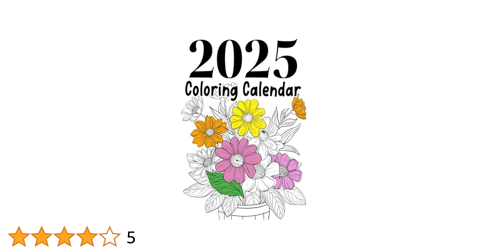 Adult Coloring Printable Calendar Free 2025
