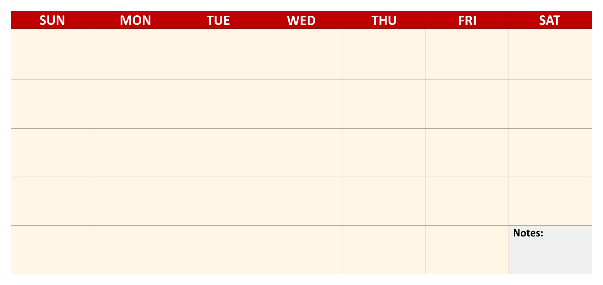 Blank Calendar Pages 10 Free PDF Printables Printablee