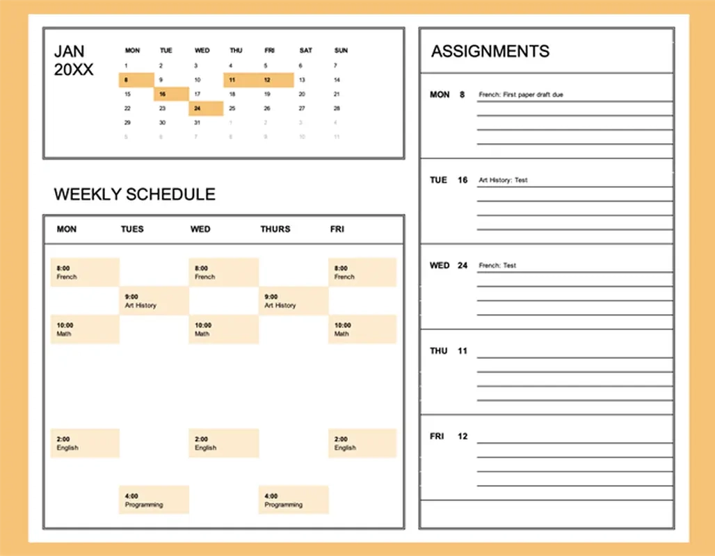 Microsoft Printable Calendar