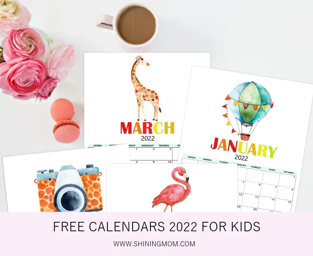 Fun Preschool Printable Calendar