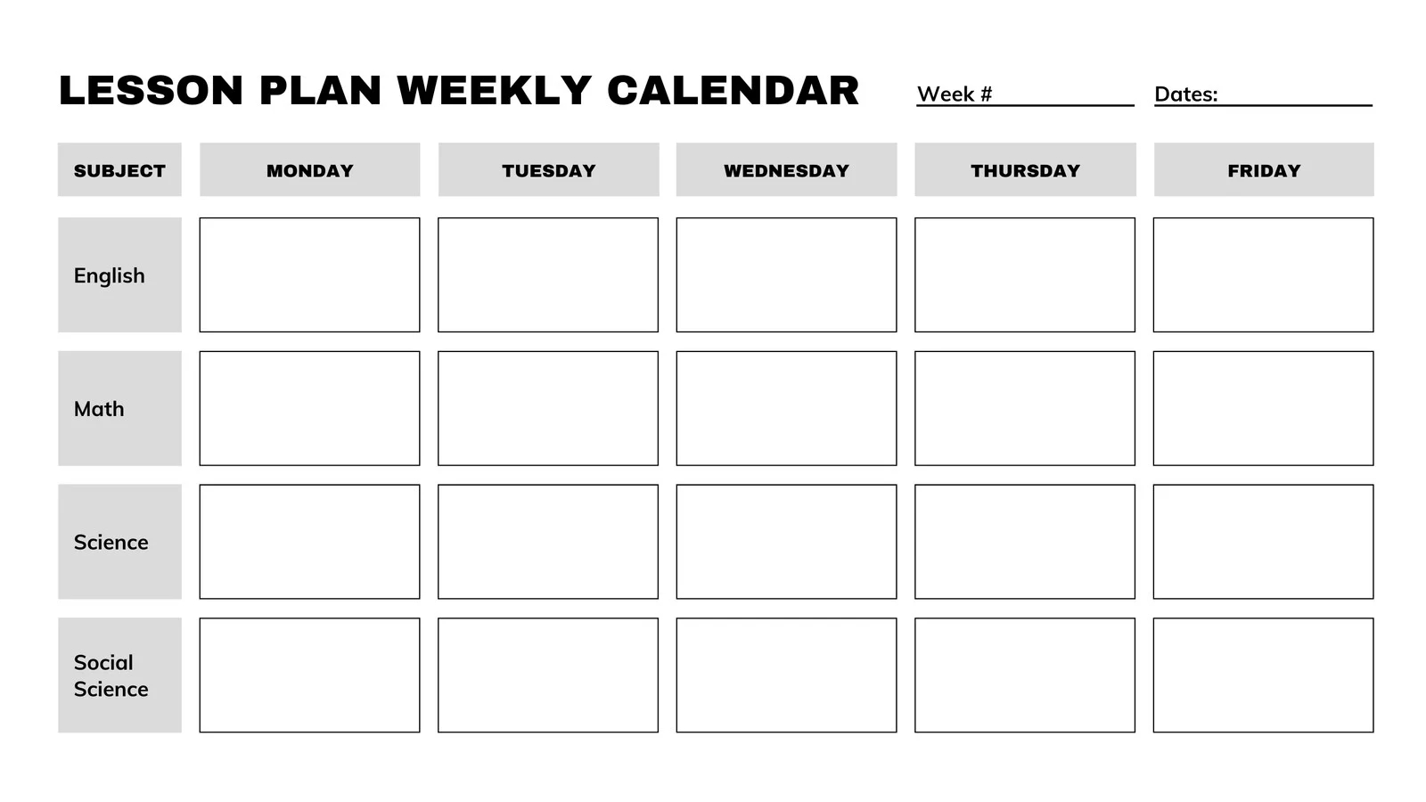 Free Printable Custom Calendar
