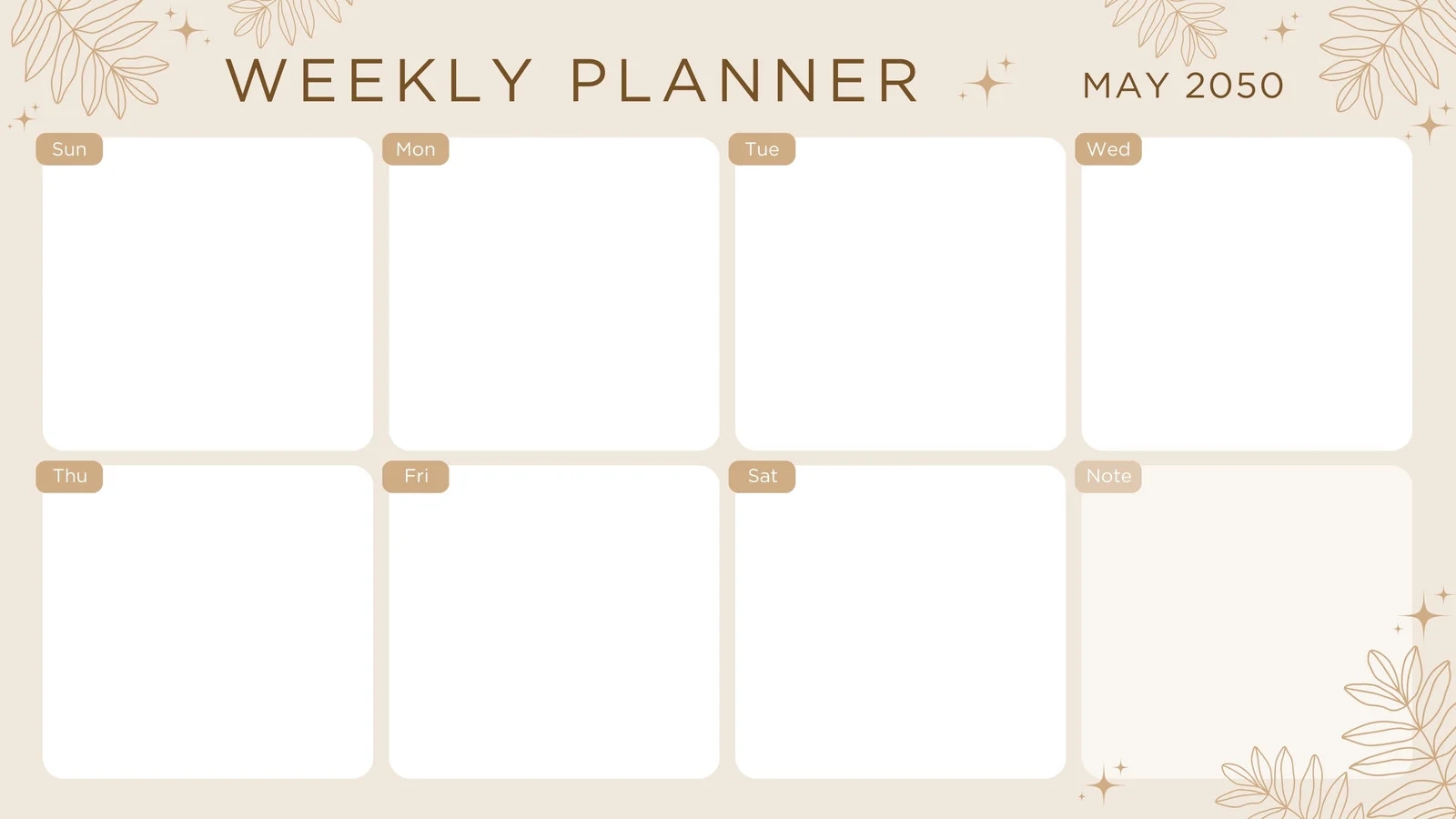 Printable Calendar 4 Up