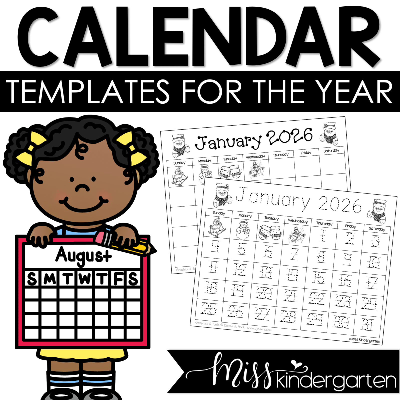 Calendar 2025 Printable Editable