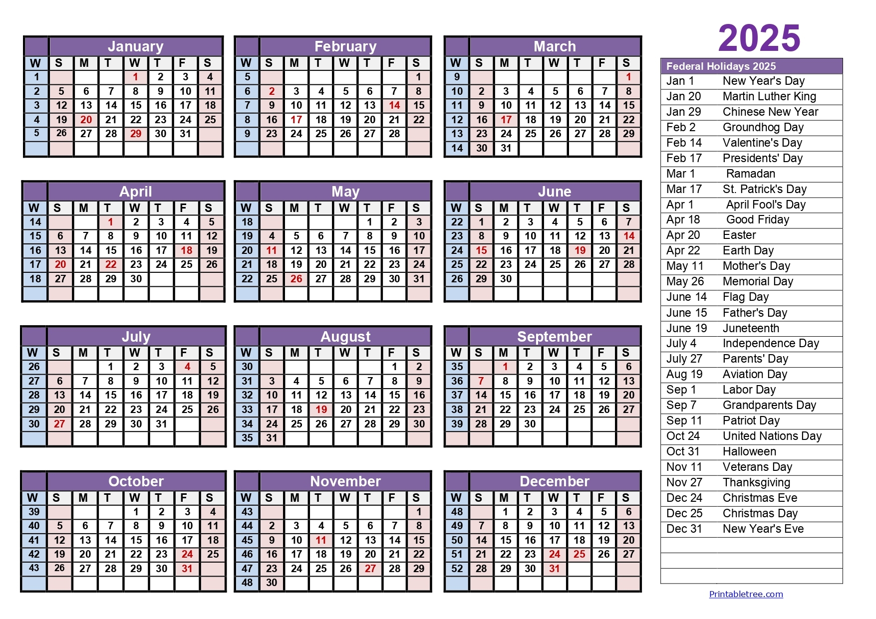 What Week Of The Year Is It Current Week Numbers