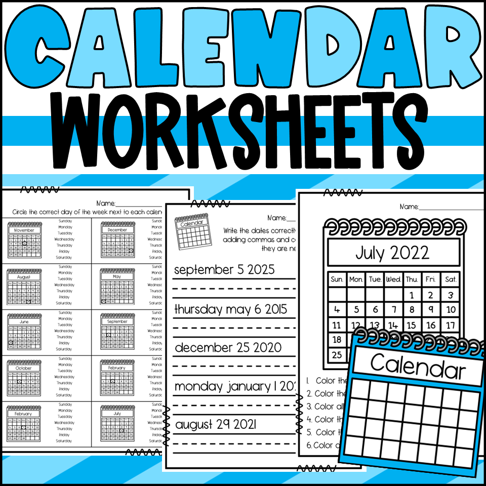 Write The Date And Day Of The Week Worksheets Sorts Made By Teachers