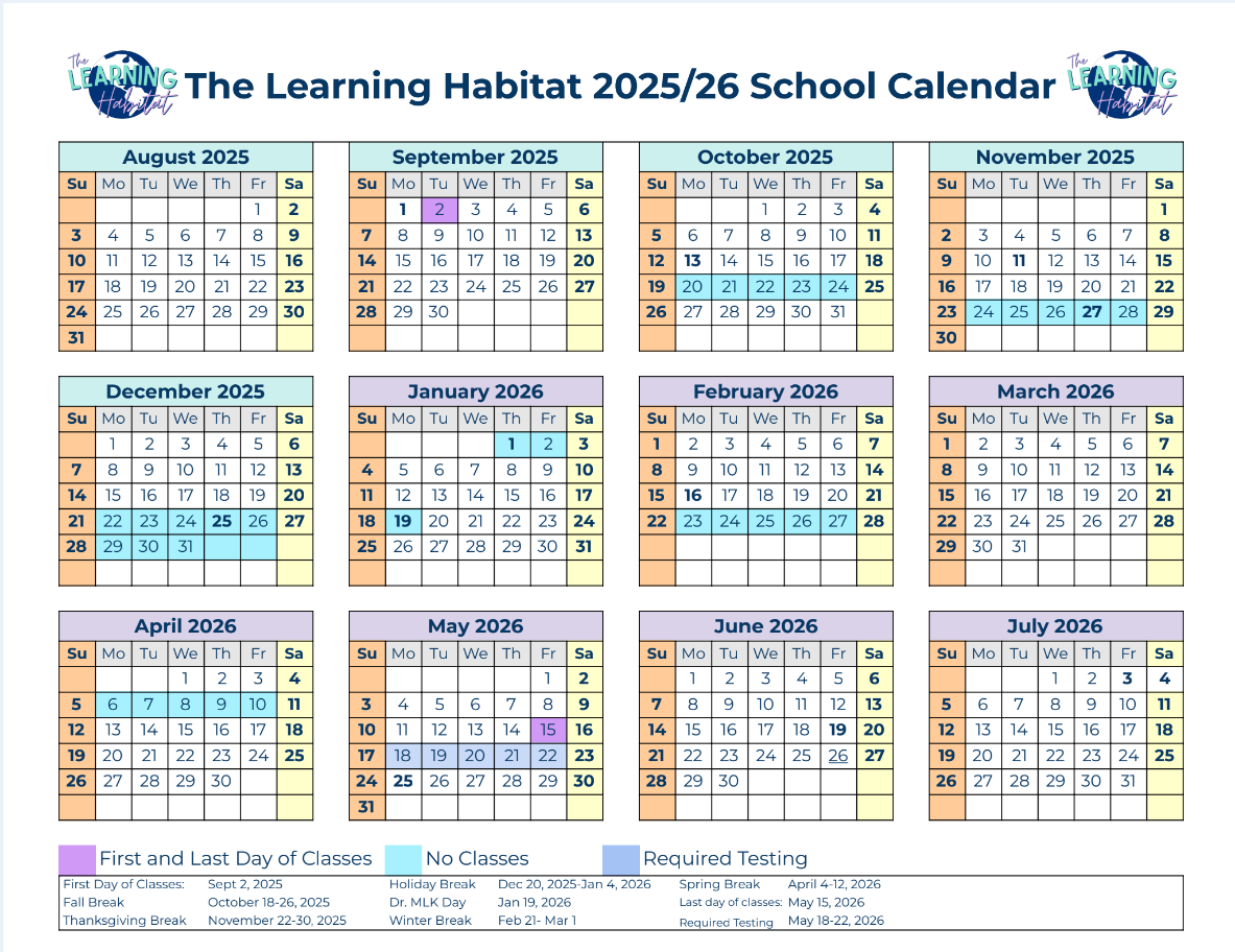 Free Printable Calendar 2025-2026 School Year