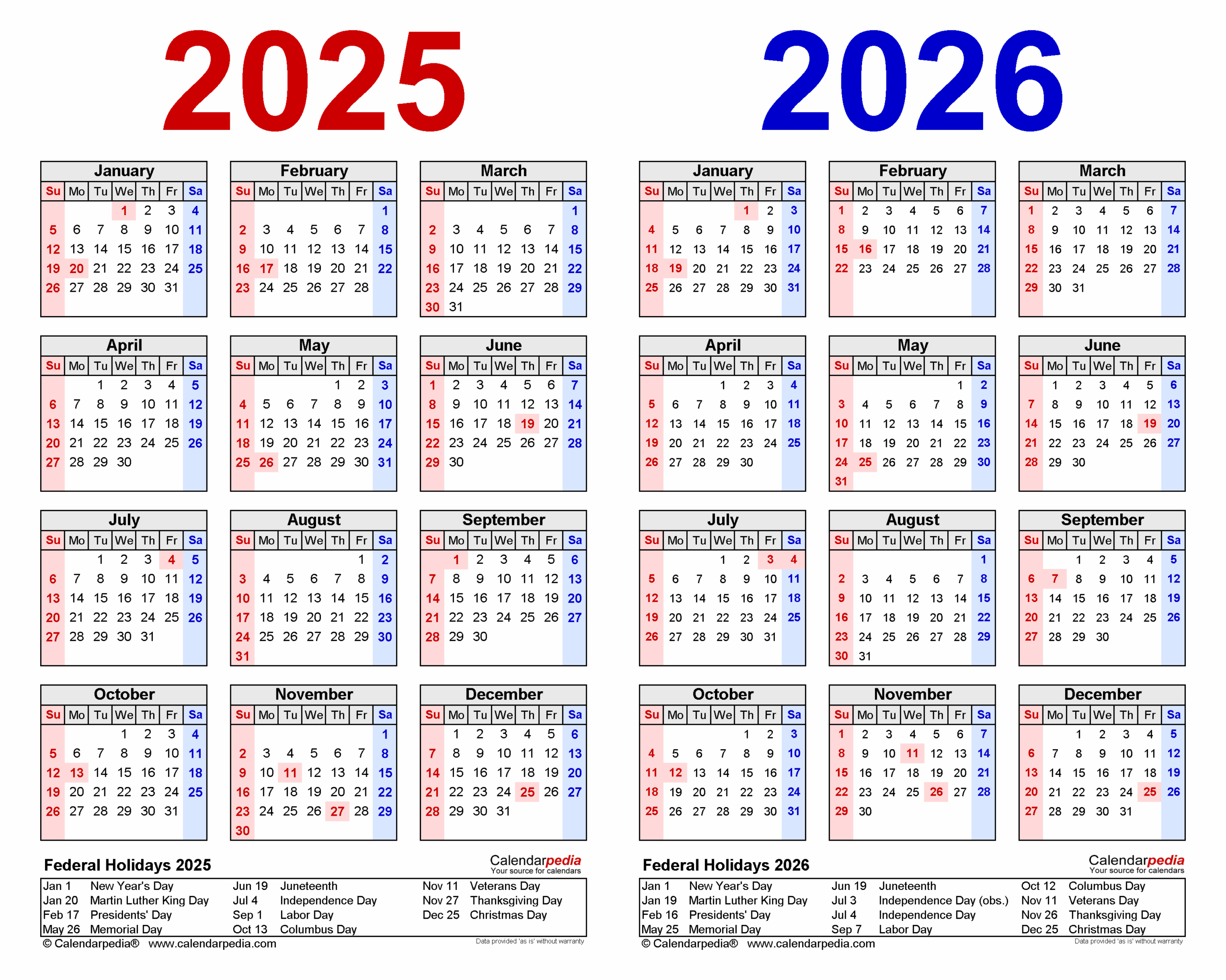 Printable Calendar July 2025 To June 2026