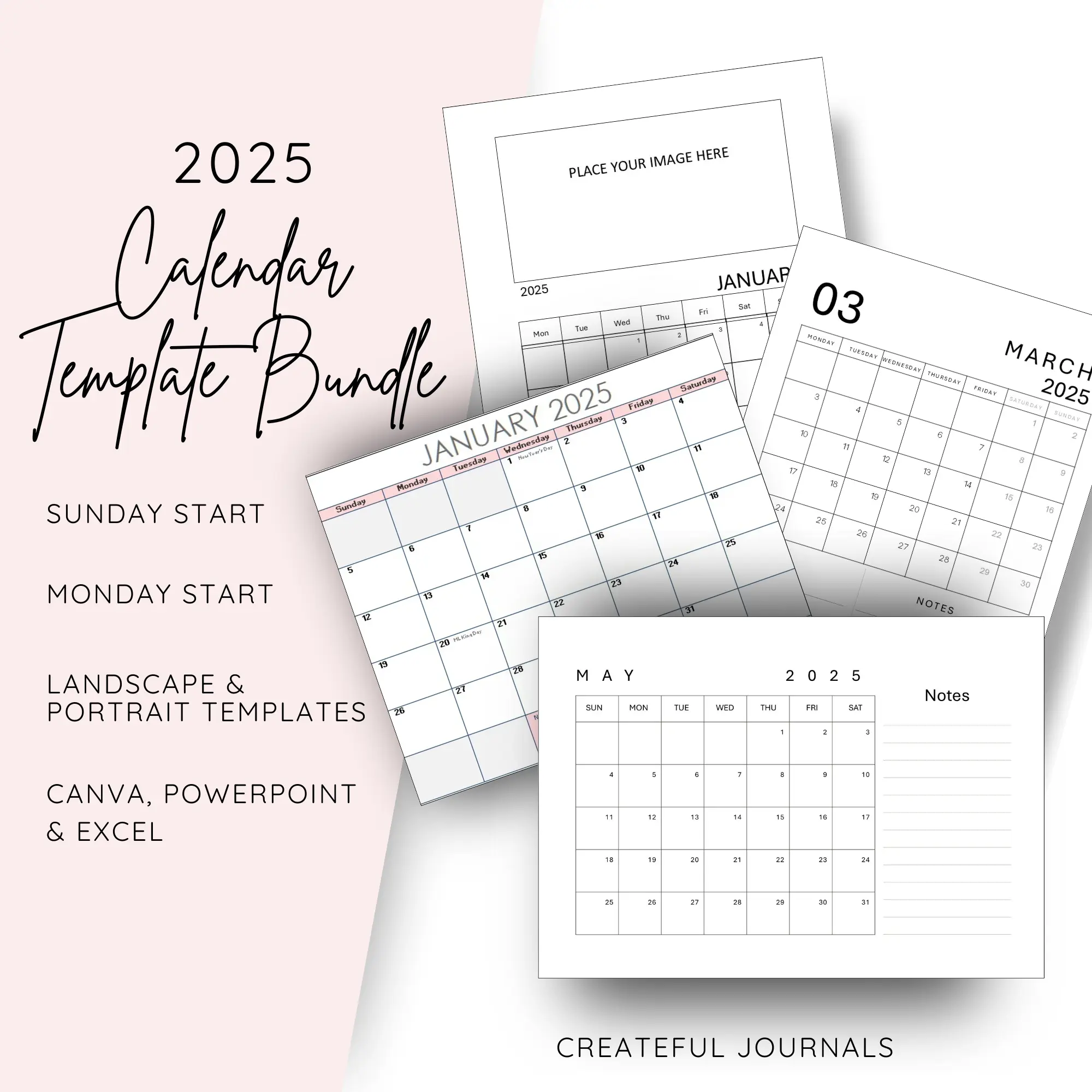 Printable Calendar Forms 2025