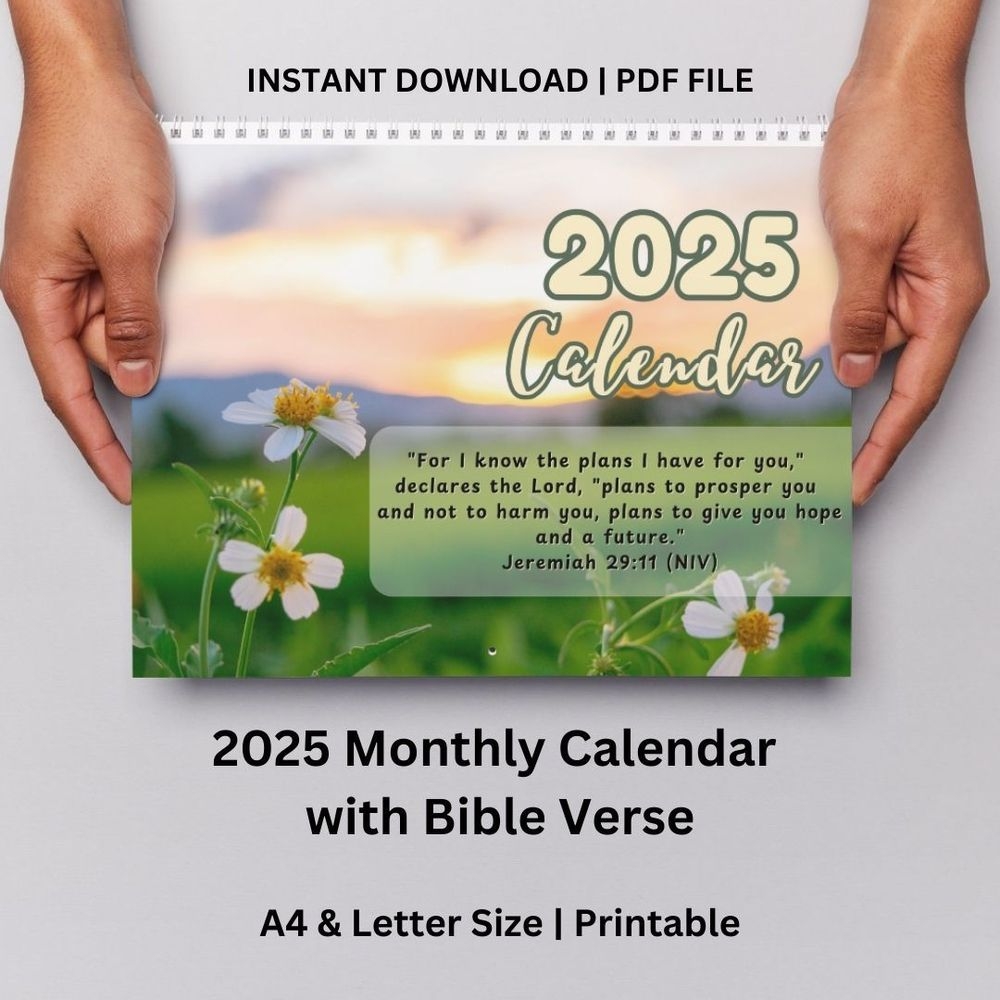 Bible Verse Calendar Printable