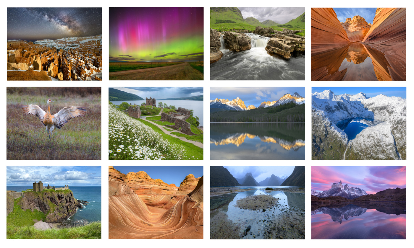 2025 Wild Landscapes Calendar Chris Marler Photography