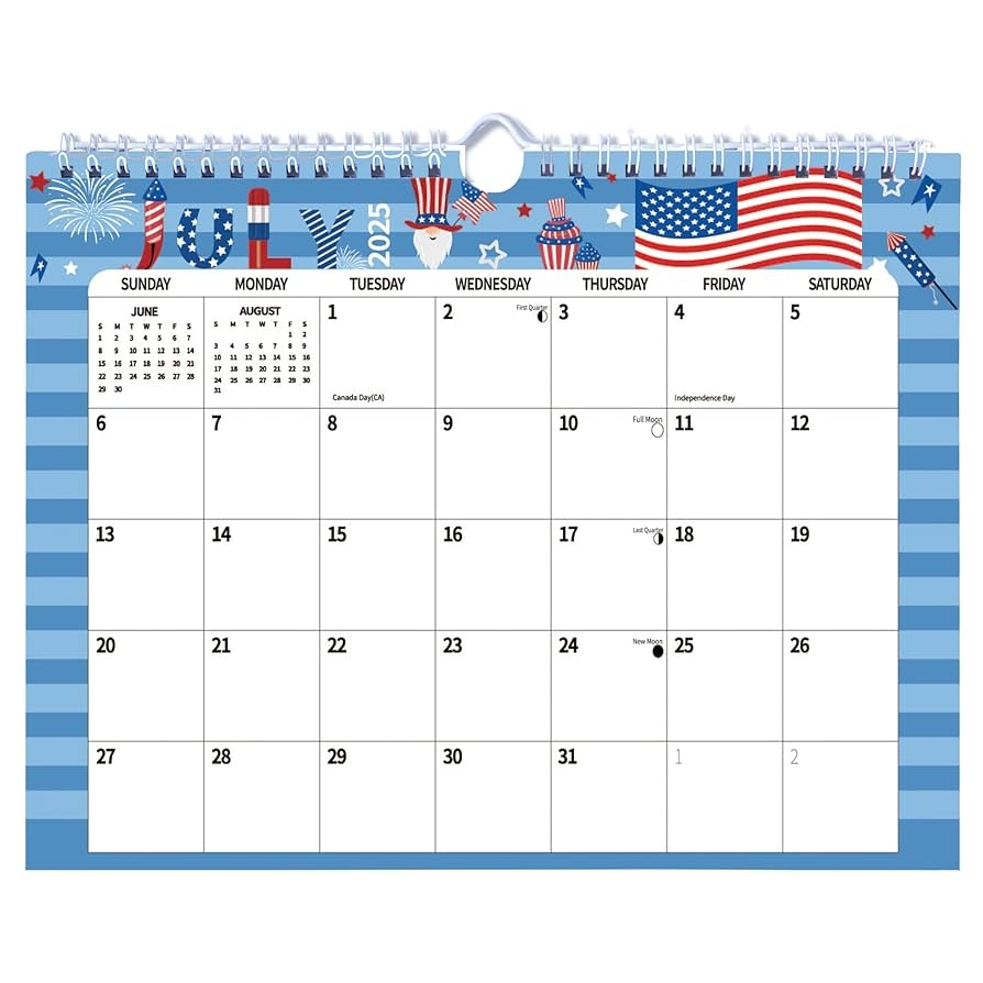 Calendar 2026 July Printable