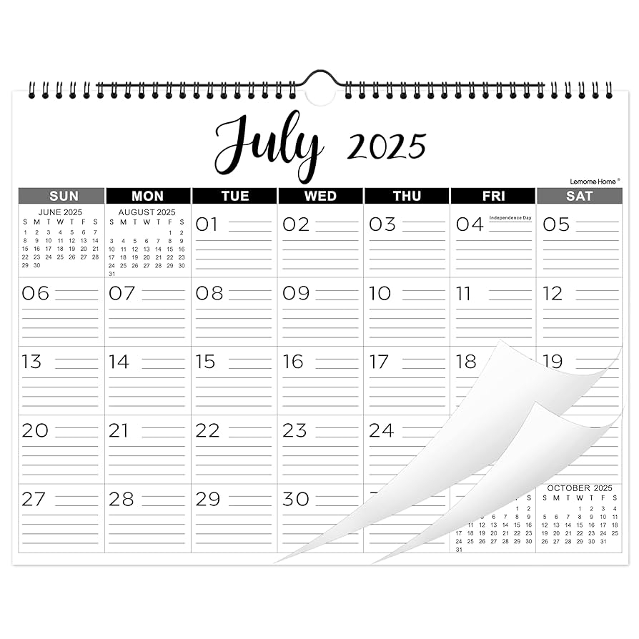 Printable Calendar For June Julyaugust 2026