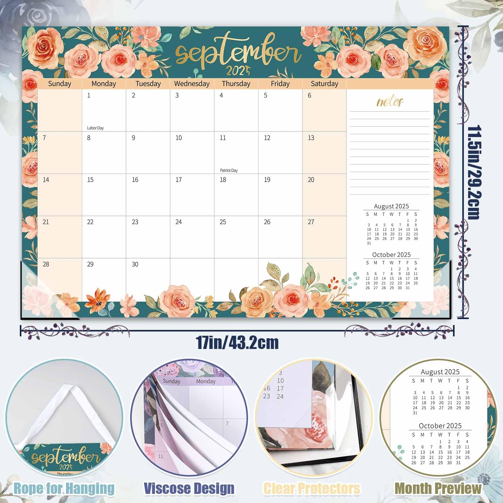 Amazon Guasslee Desk Calendar 2025 Large Desk Top Calendar 2025 19 Month Academic Wall Calendar From Jun 2025 To Dec 2026 With To Do List Notes For School Year Office Home Teacher Planning 