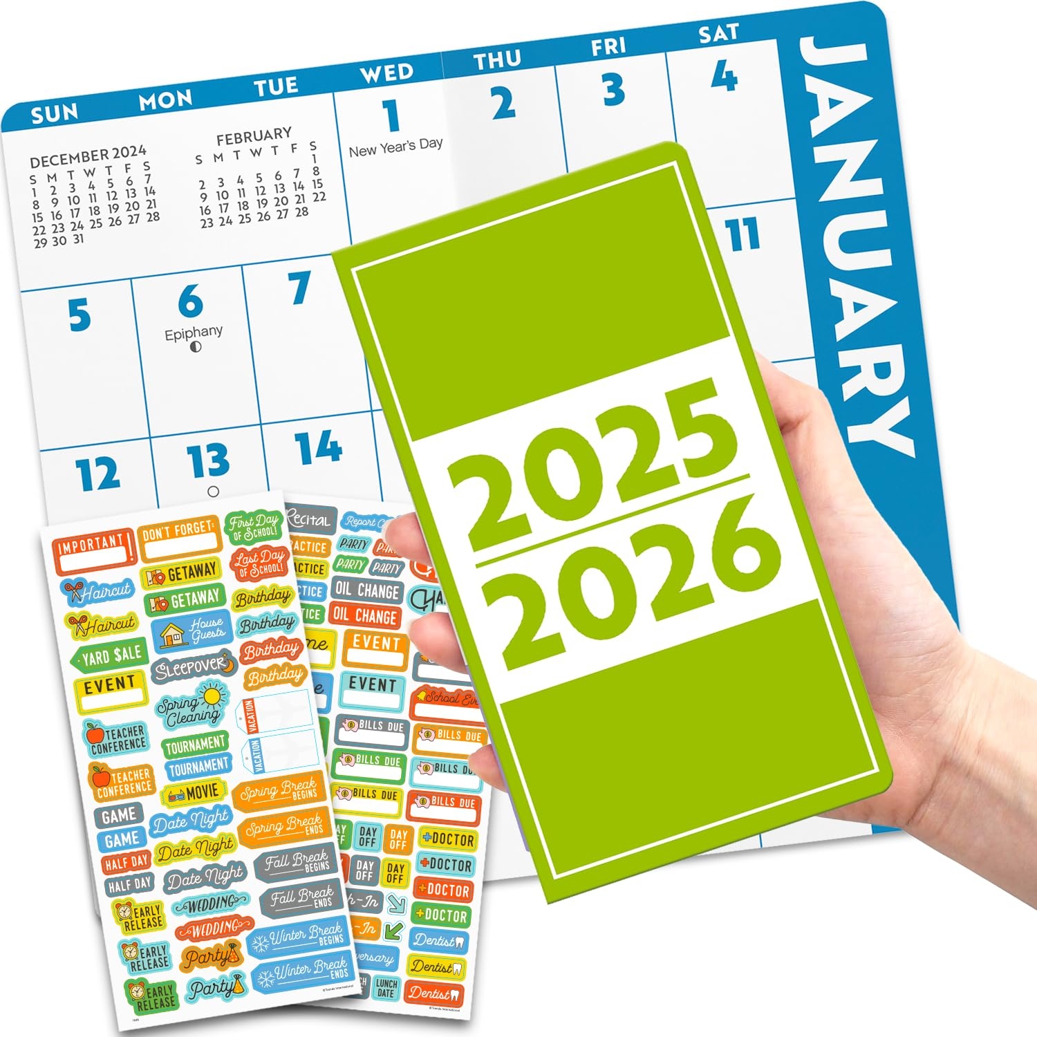 Yearly Calendar 2025 Planner Printable
