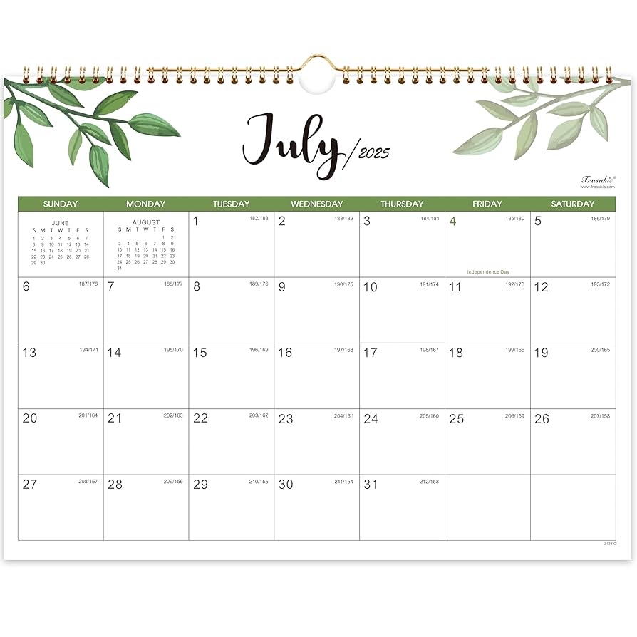 July 2025 Printable Calendar Full Page