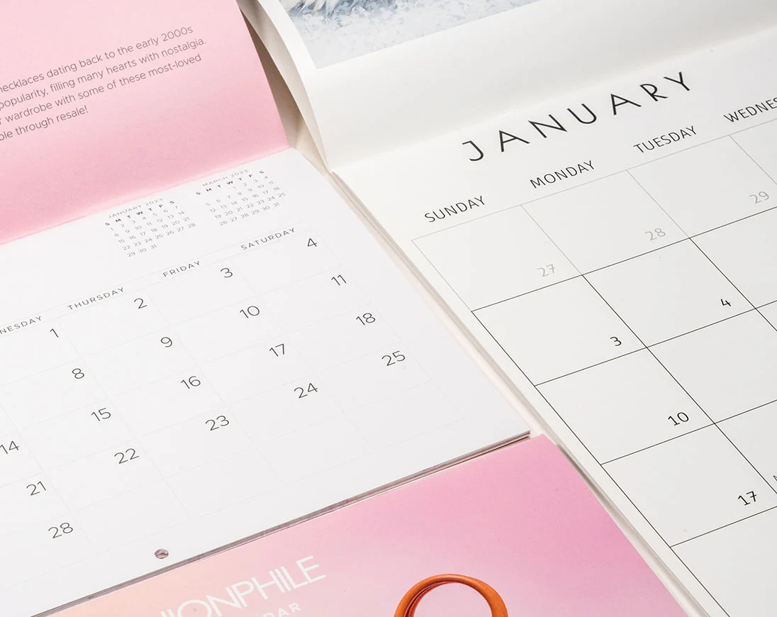 Calendar Custom Printable