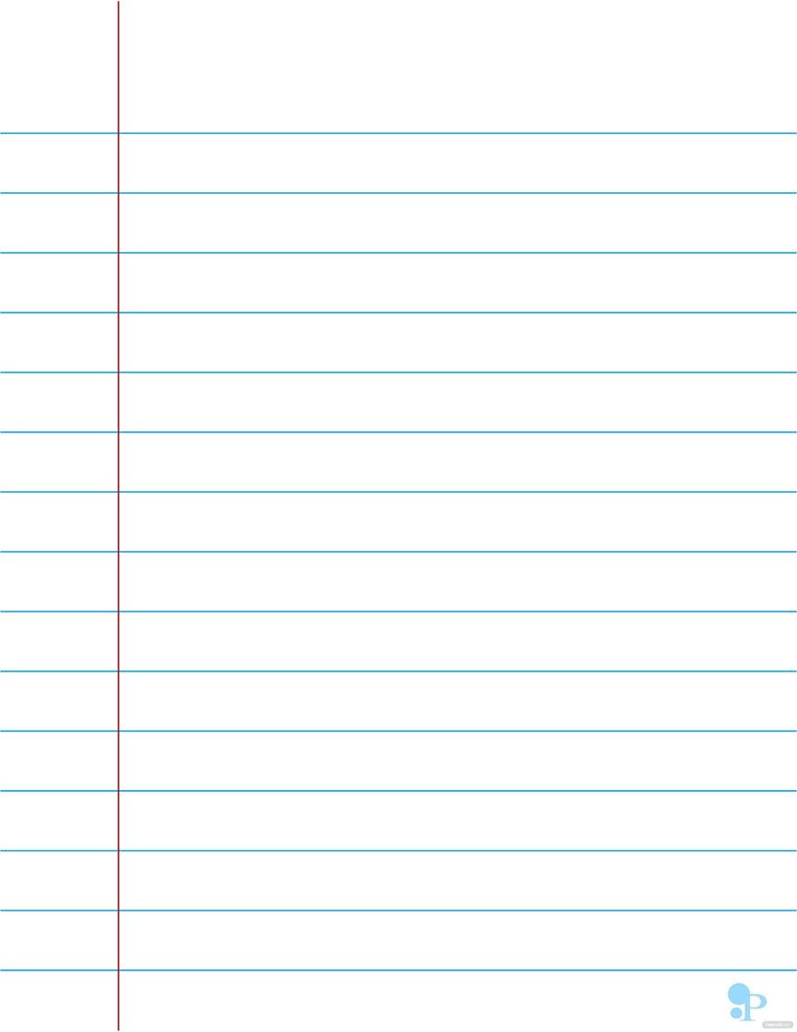 Composition Notebook Paper Template In Illustrator Word Pages PSD PDF Google Docs Download Template