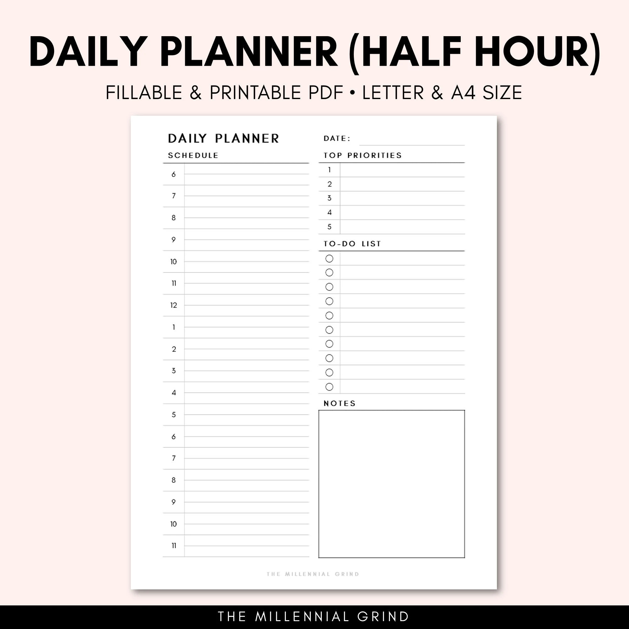 Free Printable 25 Hour Daily Calendar Free Printable 25 Hour Daily Calendar