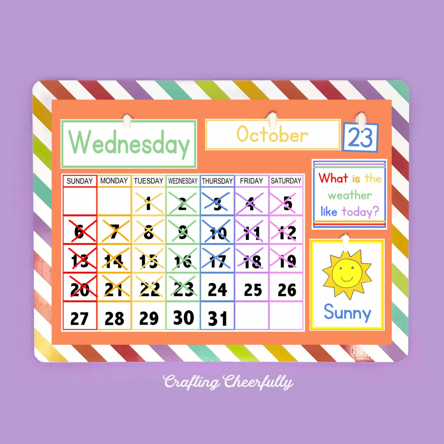 DIY Children s Calendar Free Calendar Printables In Multiple Languages 