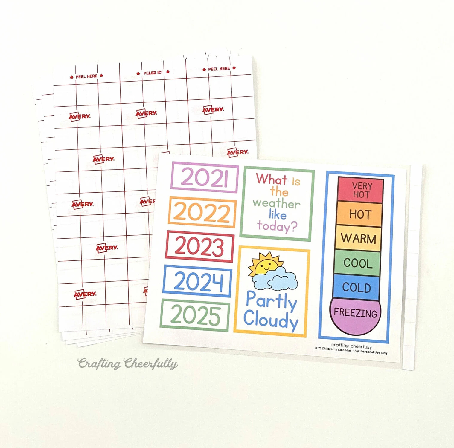 Free Printable Calendar For Kids