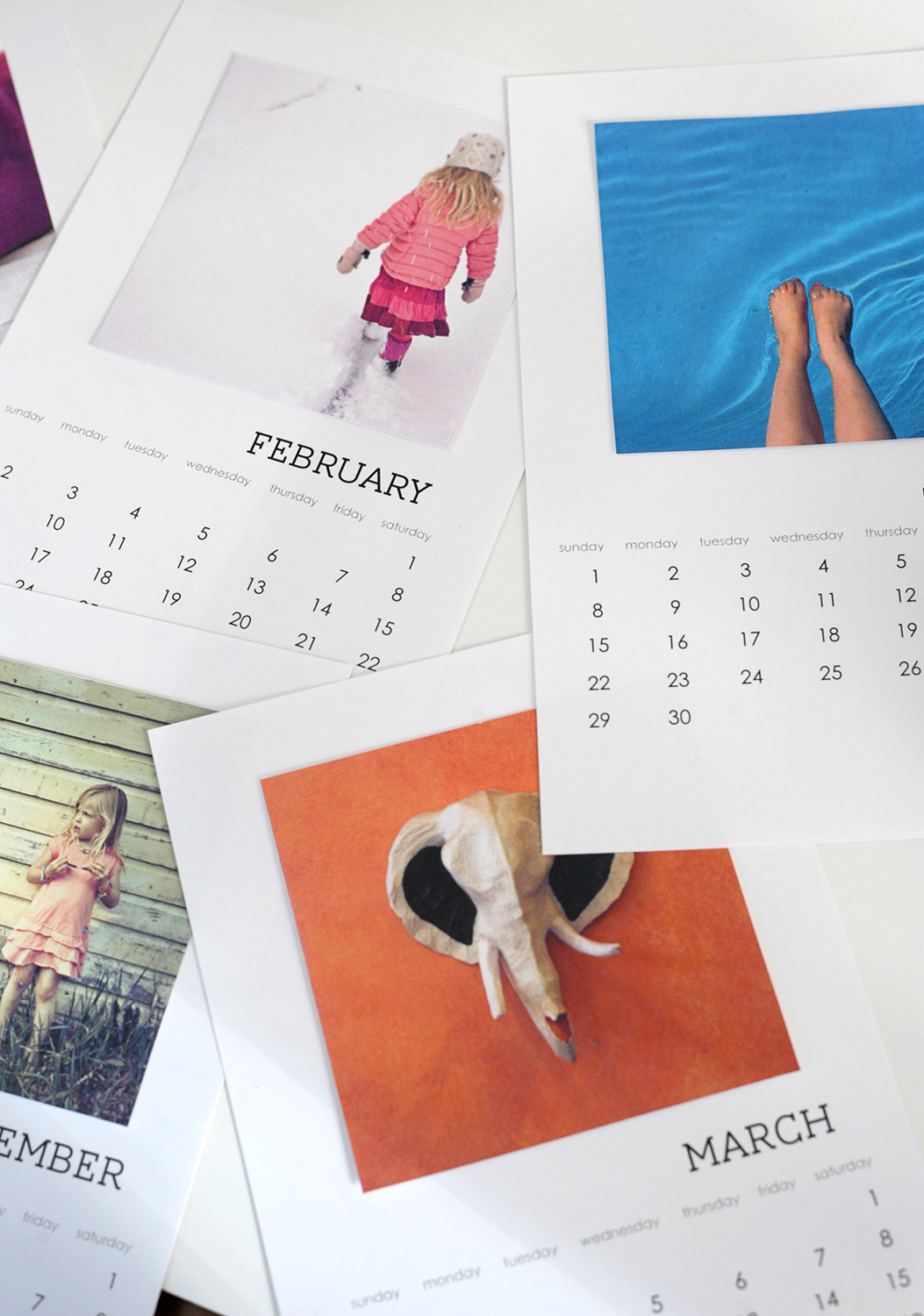 Make Your Own Photo Calendar Printable Make Your Own Photo Calendar Printable