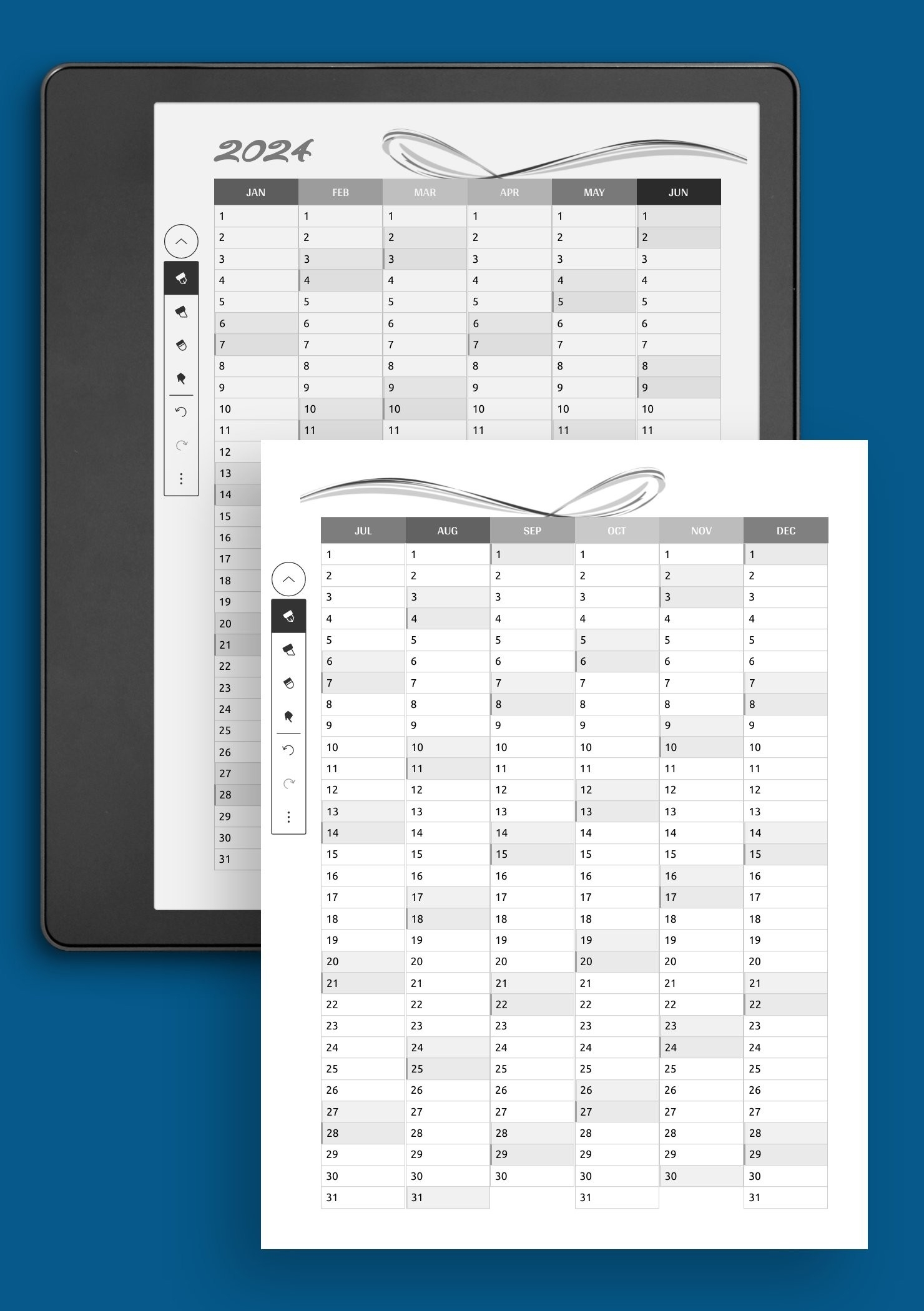 Printable Two Week Calendar