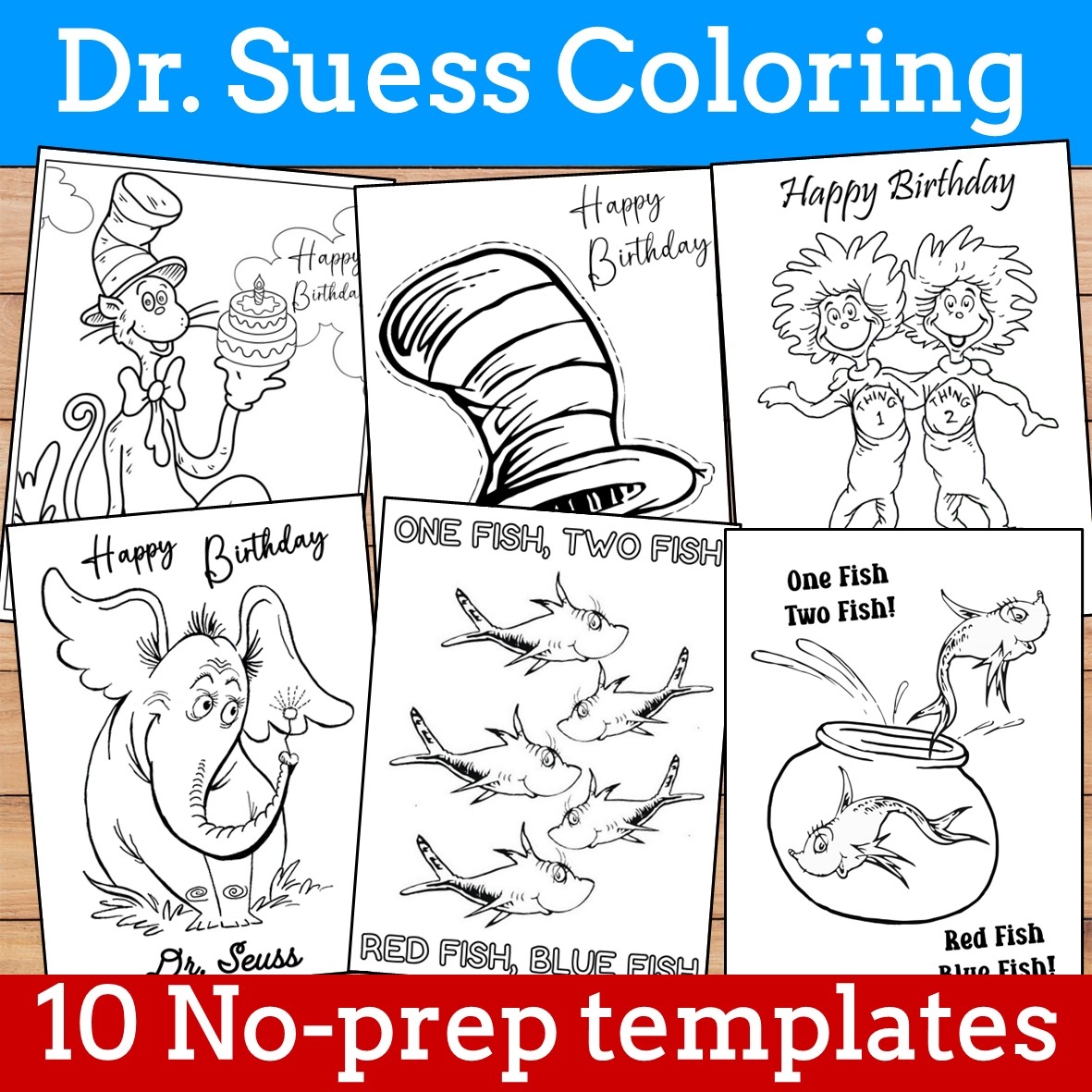 Dr Seuss Calendar Printable