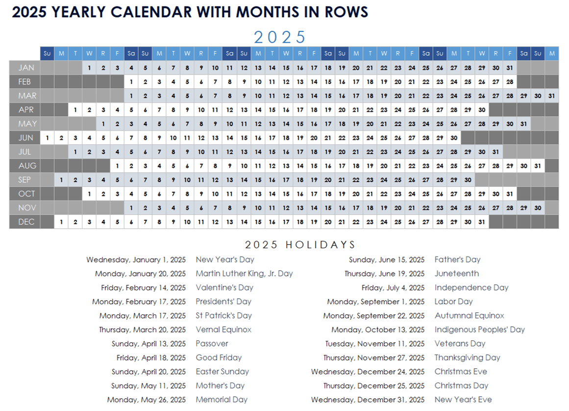 Easiest Way To Make A Calendar In Excel with Template 