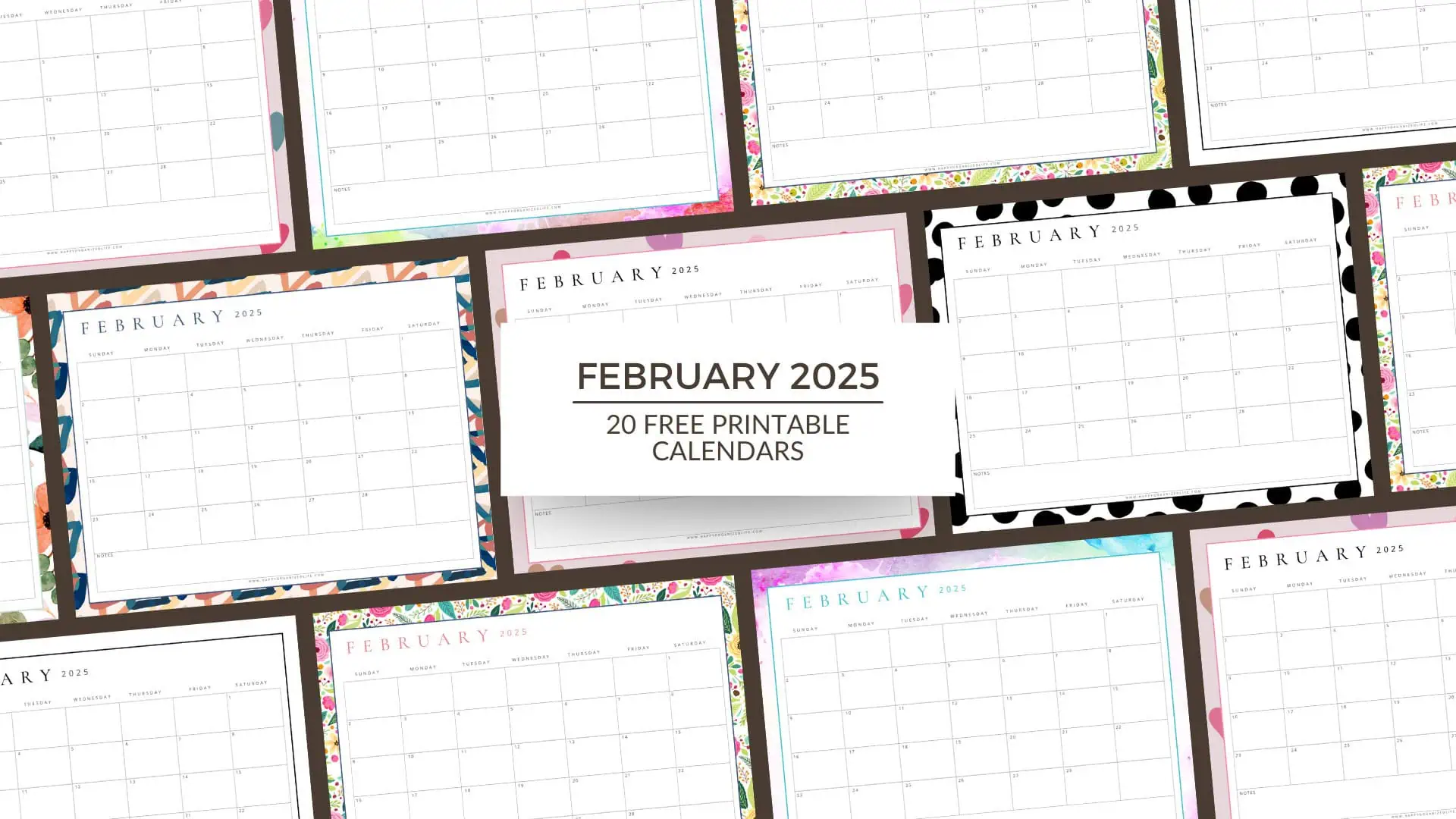 February Calendar For 2025 20 Free Printable Designs February Calendar For 2025 20 Free Printable Designs