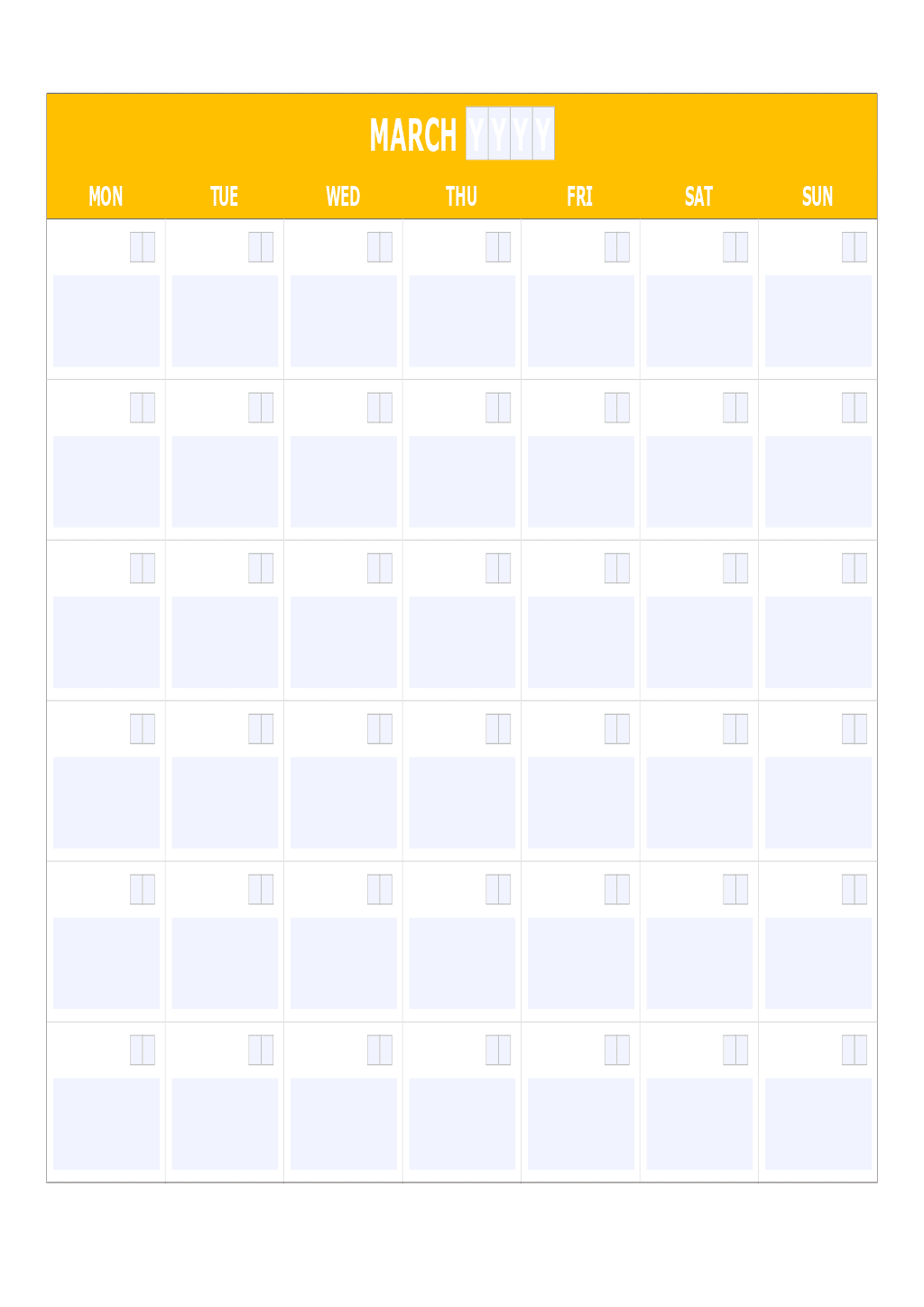 Fillable Calendar Template ONLYOFFICE ONLYOFFICE