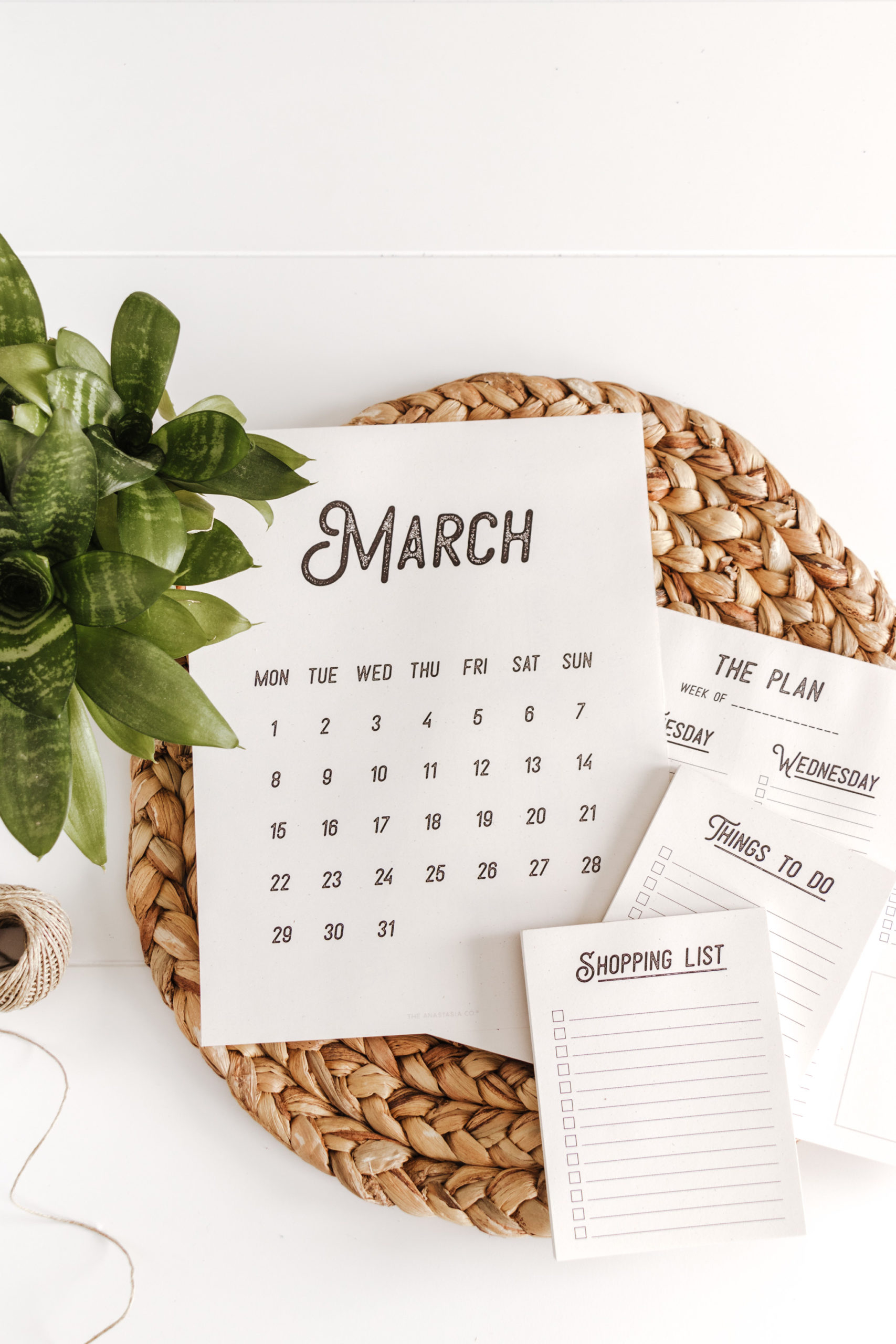 Weekday Printable Calendar 2025 Free