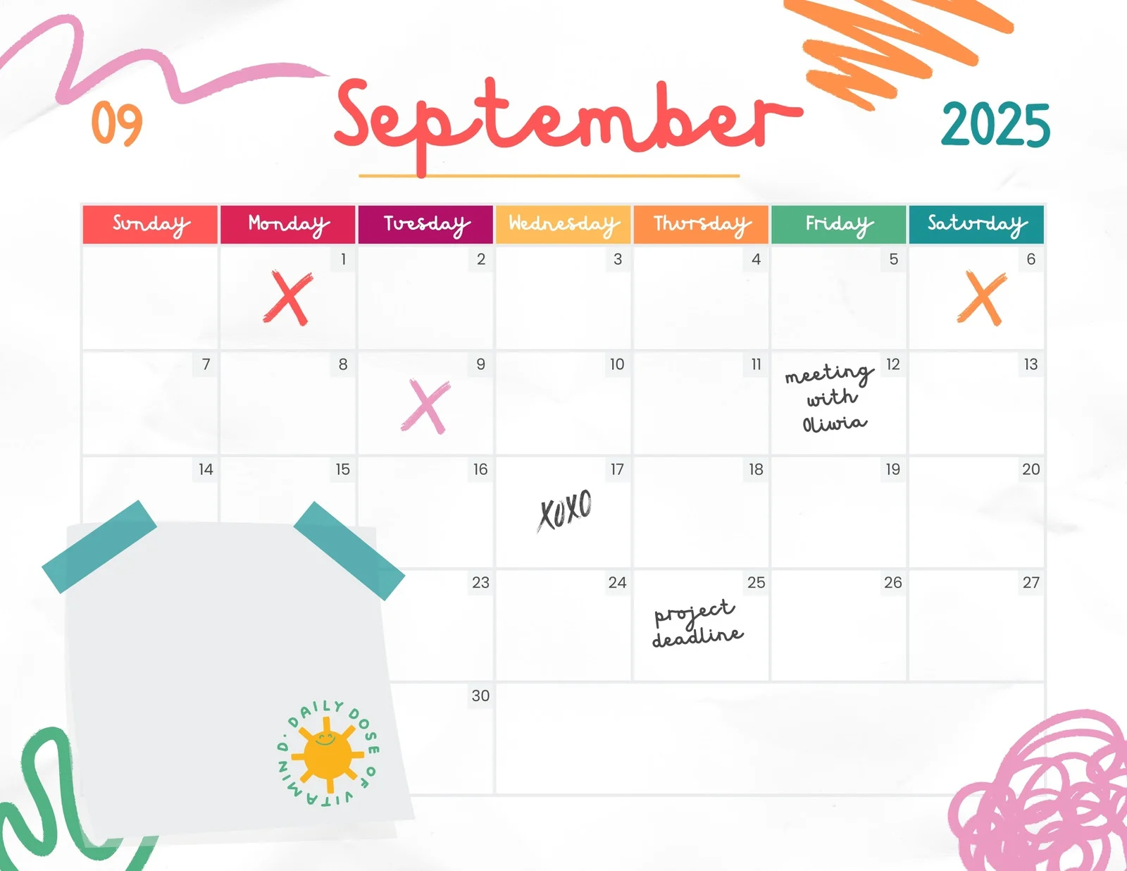 Free And Customizable September Templates Free And Customizable September Templates