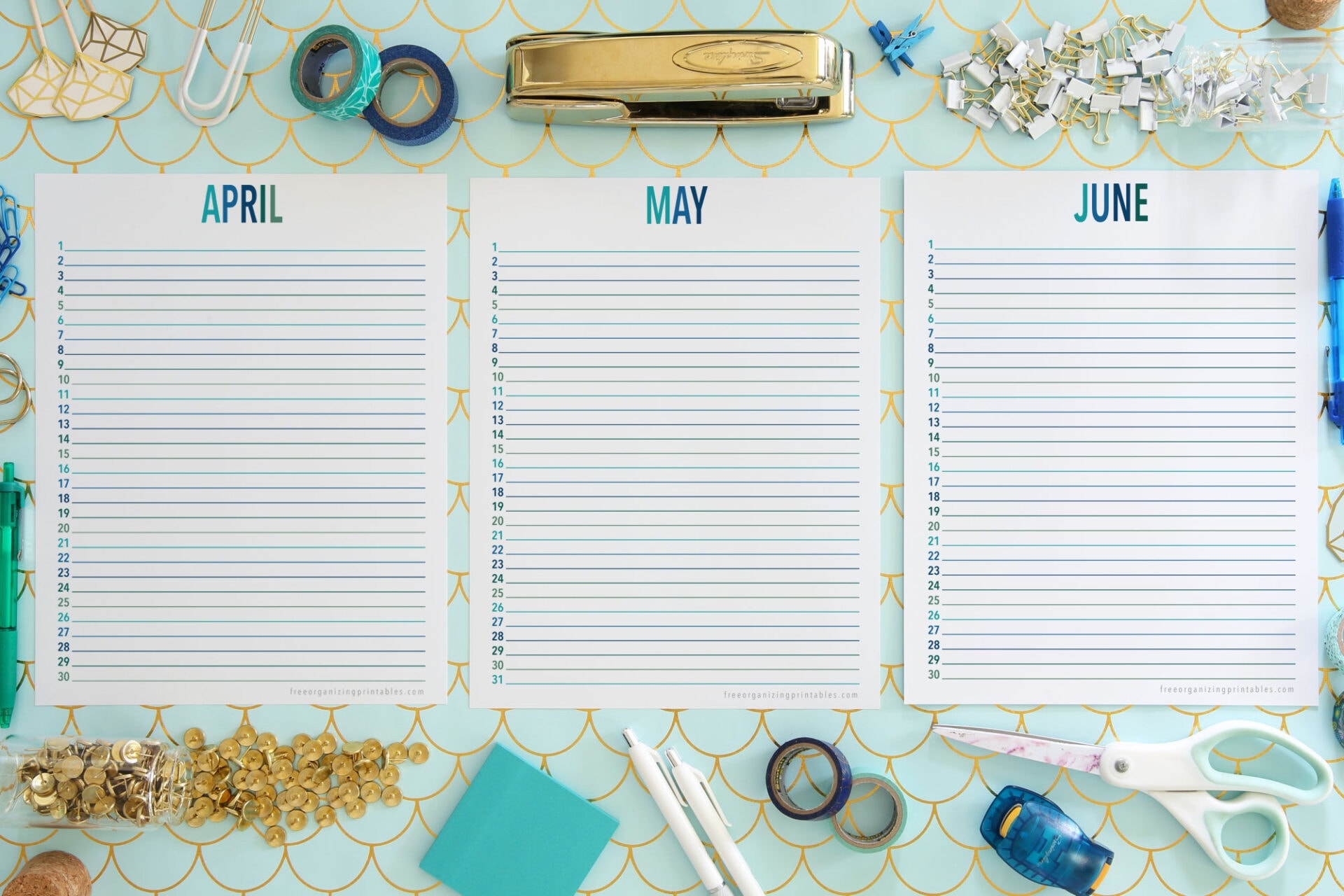 Free Printable 100 Year Perpetual Calendar