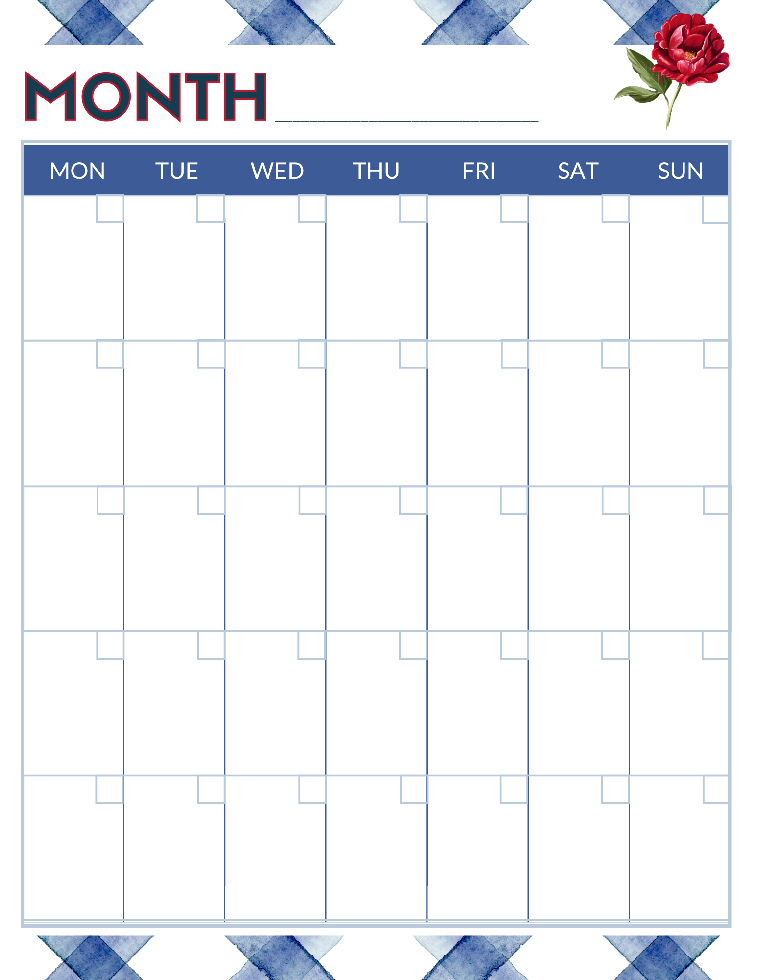 Calendar Printable Planner