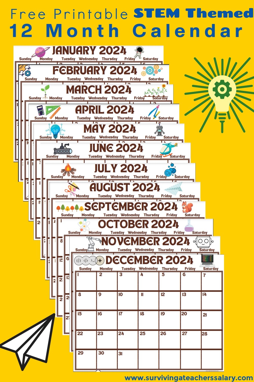 Free Calendar Printables
