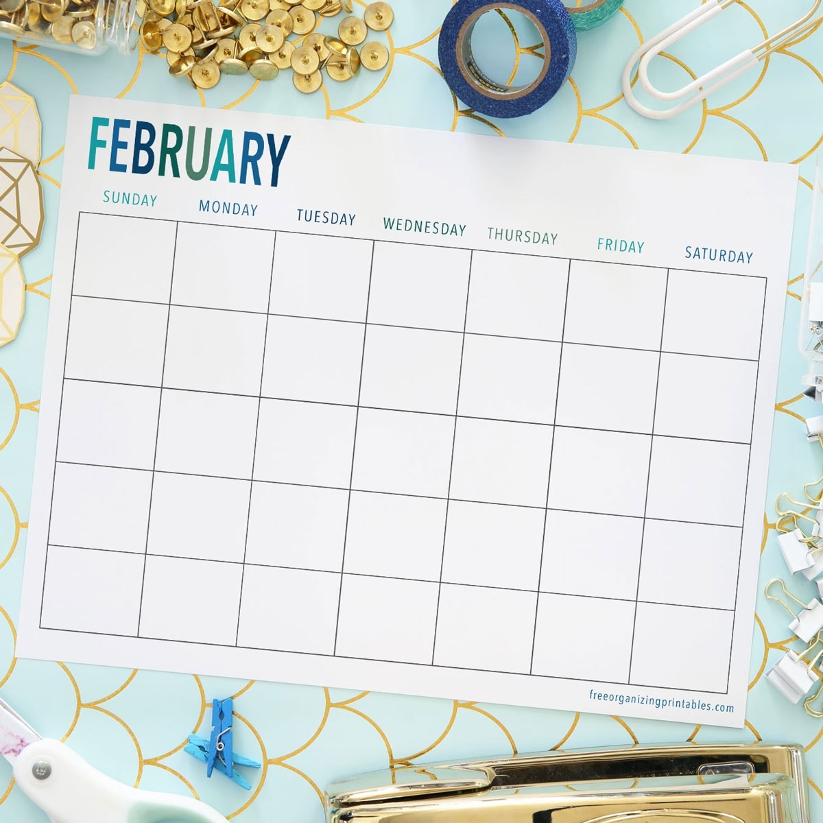 Home Free Organizing Printables