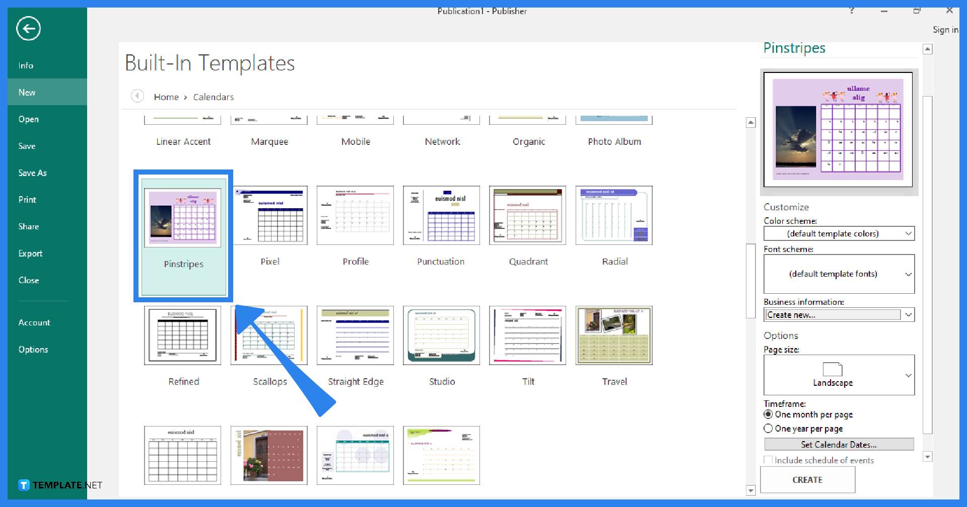 How To Make A Calendar In Microsoft Publisher