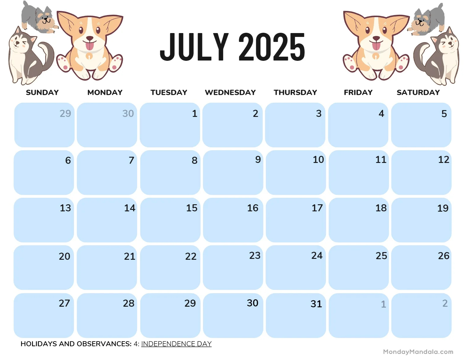 july 2025 printable calendar 52 free pdf printables