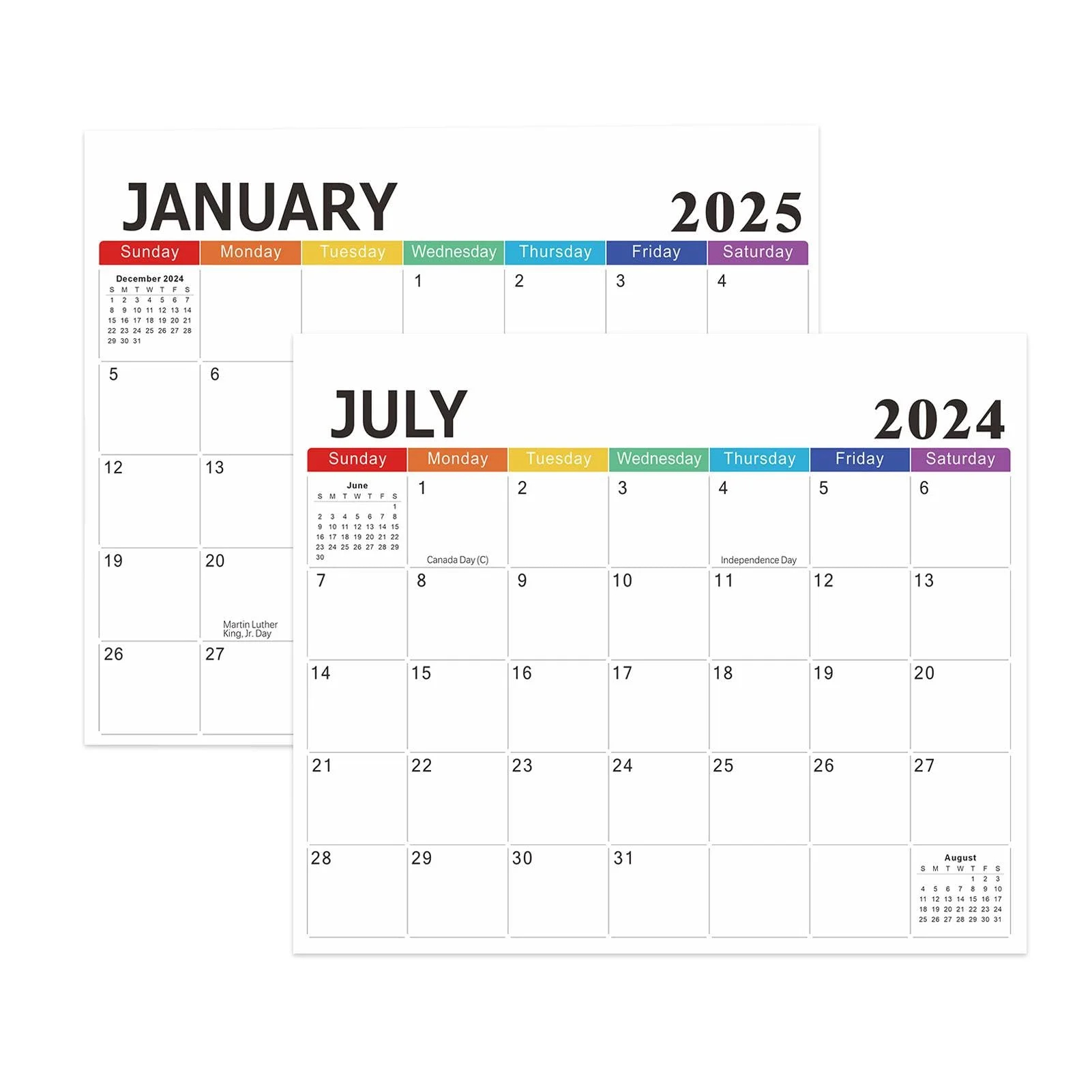 Large Sqaure Printable Calendar