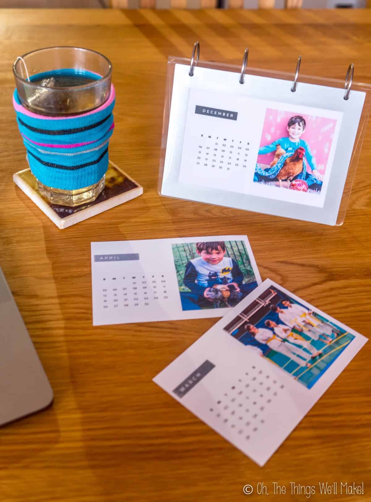 Make Your Own Photo Calendar Easy Gift Idea Oh The Things We ll Make Make Your Own Photo Calendar Easy Gift Idea Oh The Things We ll Make