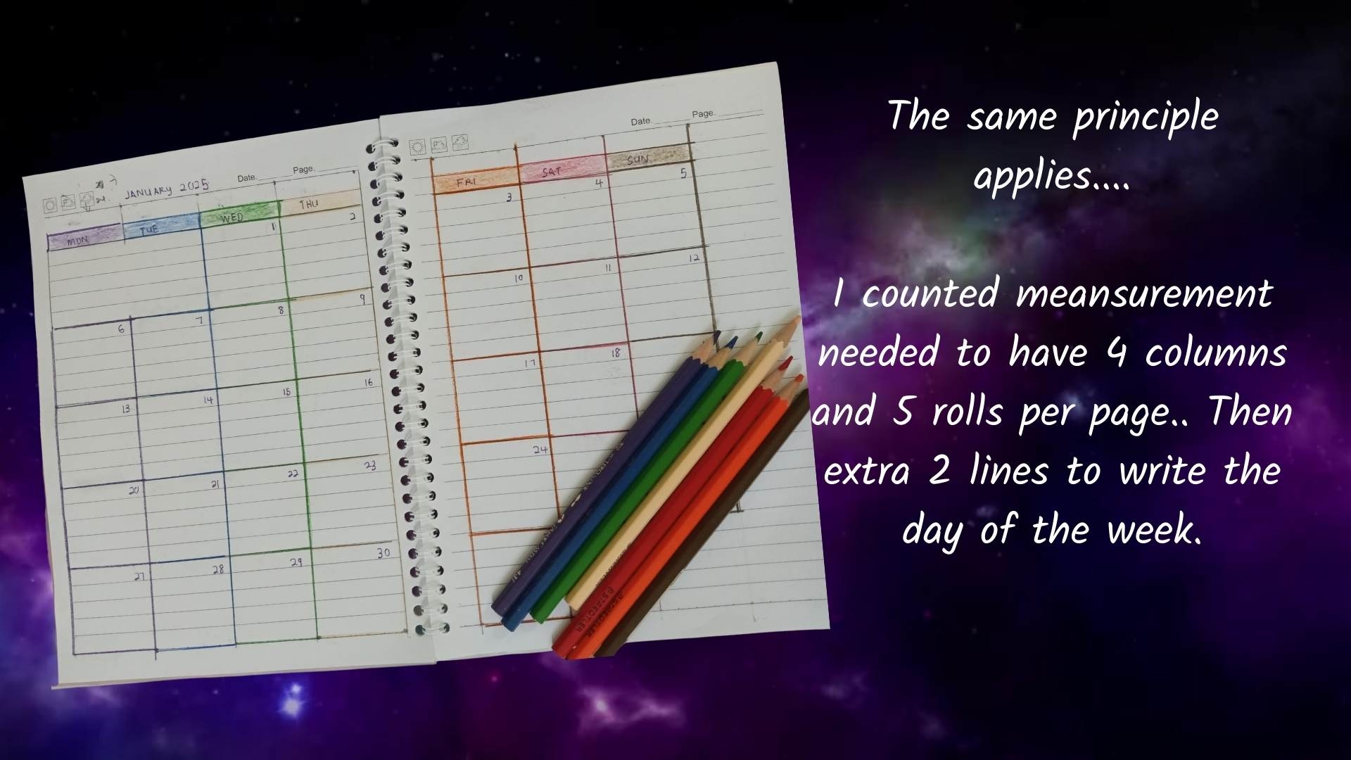 Printable Calendar Composition Notebook