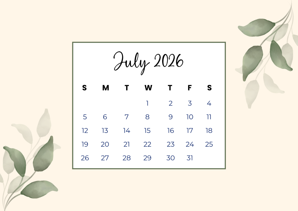 Printable Calendar For June And July 2026