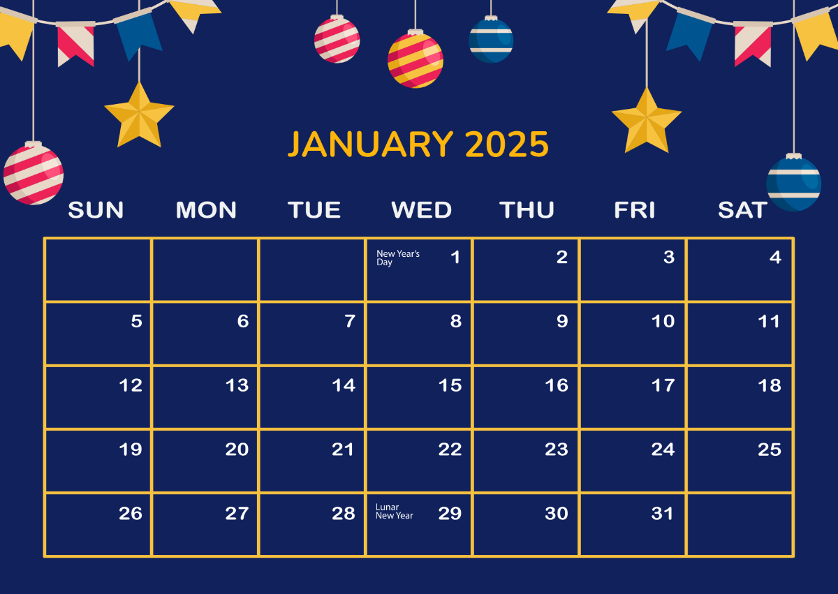 Page 25 Free Calendar Templates Editable And Printable