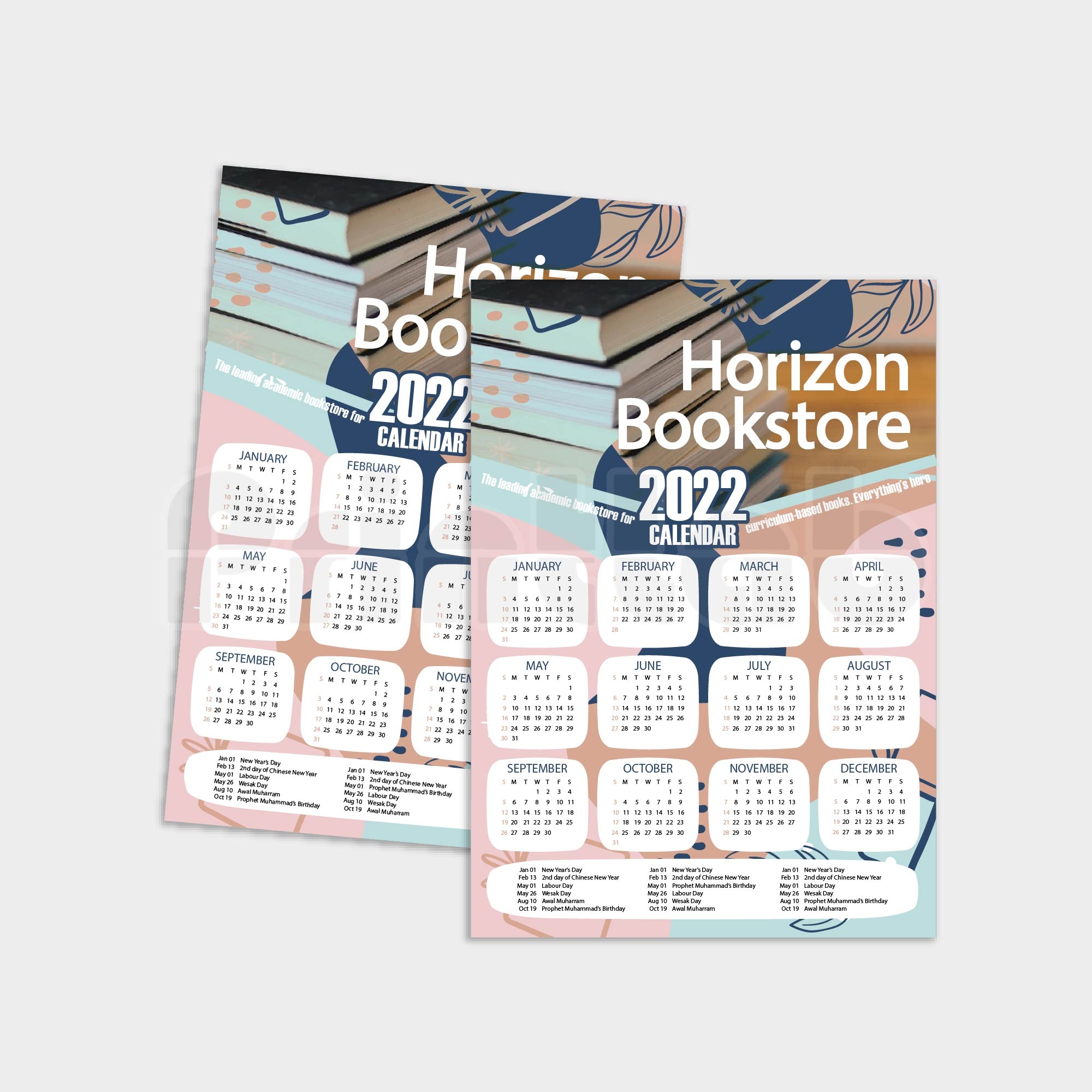 Poster Calendar QUICK TURNAROUND CALL 954 581 9202