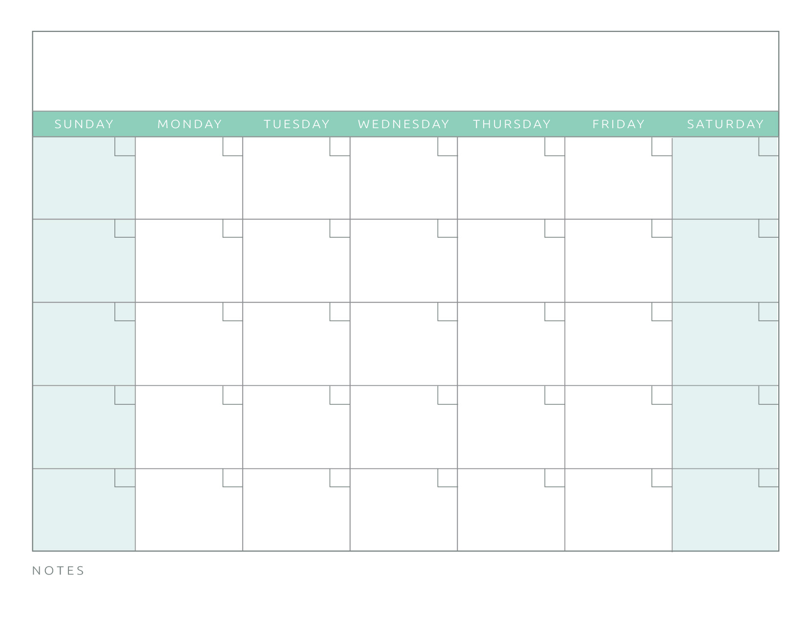 Printable Blank Calendar Templates World Of Printables