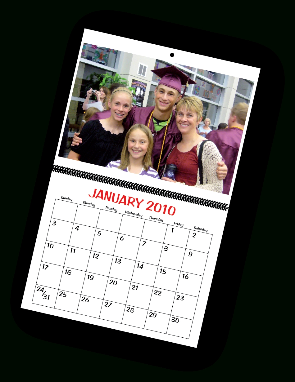 Printable Calendar Custom Dates Printable Party Favors