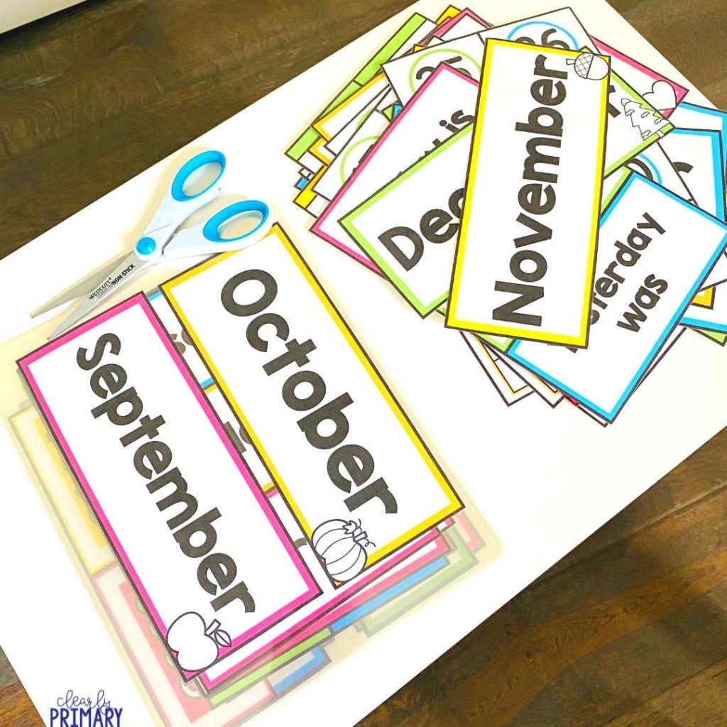 Classroom Calendar Printable